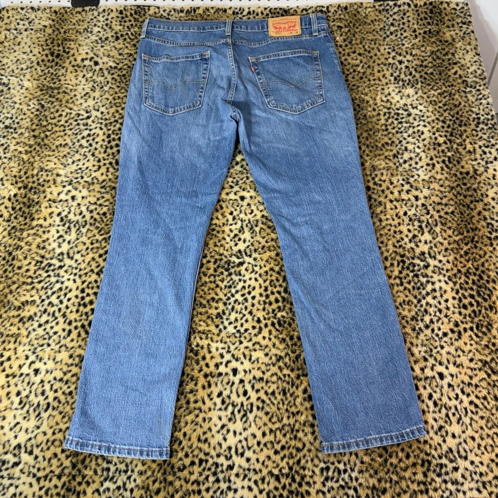 Levis 511 Slim Fit Jeans Mens 36x30 Medium Wash Blue Denim Pants 04511-6000